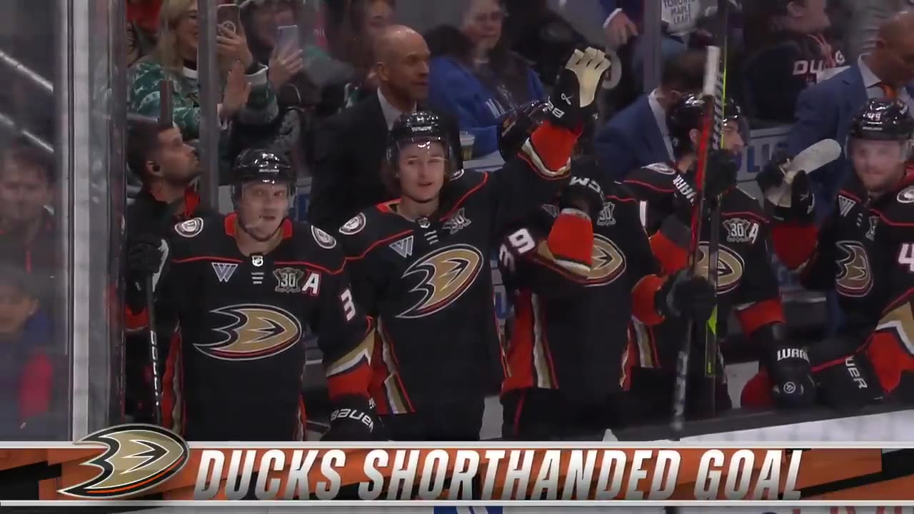 TOR@ANA: Vatrano scores goal against Martin Jones