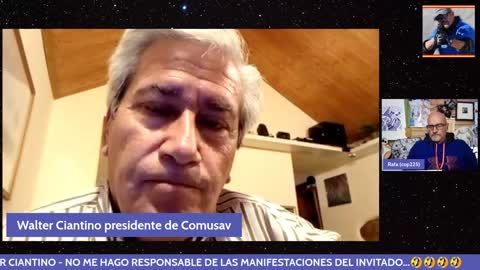 RAFAEL, POLICÍA ESPAÑOL ENTREVISTA A WALTER, PRESIDENTE DE "COMUSAV"