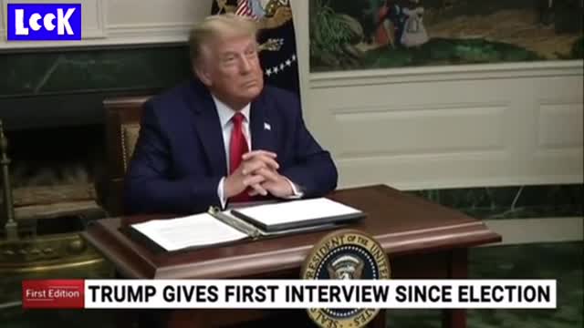 Trump First Interview After Recount “Election ”Loss