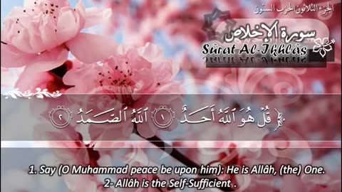 112.SURAH 112 IKHLAS RECITATION BY SHEIKH MAHER AL MUA.mp4