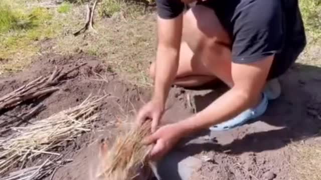 Underground oven