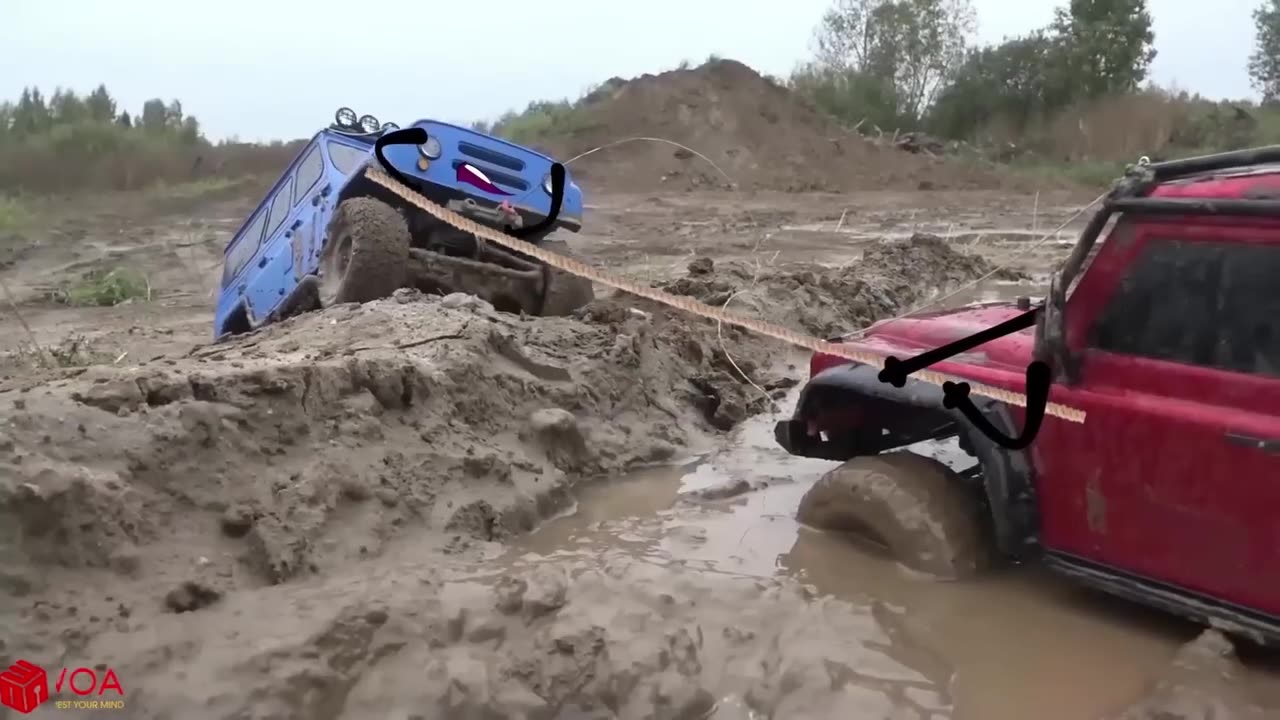 4x4 Off-Road Truck Challenge | RC Trucks MUD OFF Road Rescue and Stuck