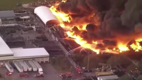 Another massive fire has broken out, this time in Florida at a plant nursery. Hazmat teams are monitoring the situation. What is going on in America?