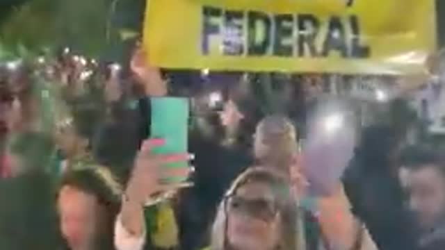 Brazil National Anthem in Cascavel ParanĂ¡