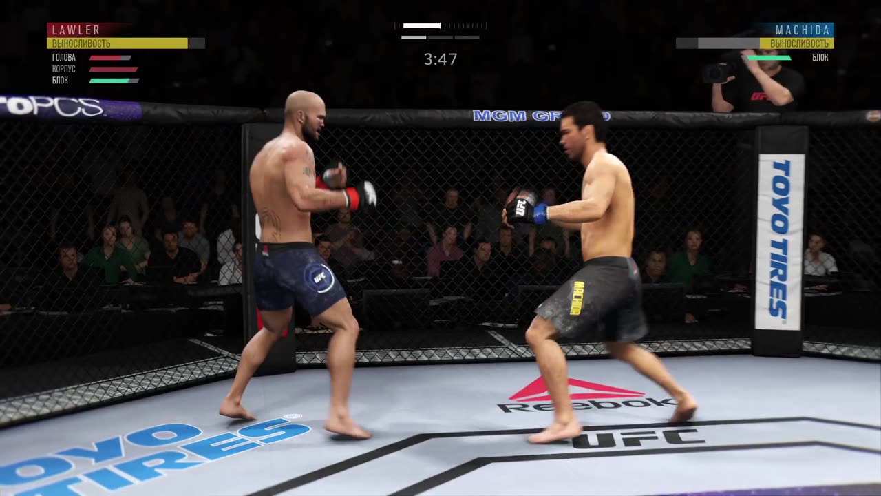 PS4 bot Robbie Lawler vs user Lyoto Machida