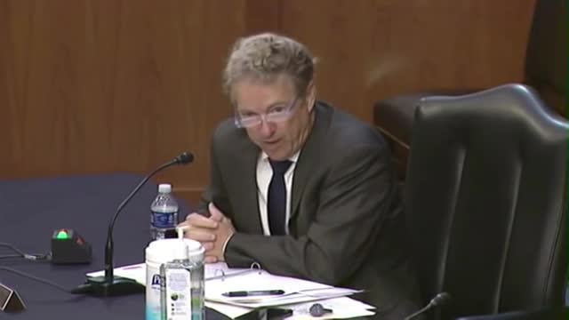 Rand Paul Flays Wasteful Foreign Aid Spending Policies in Senate Hearing