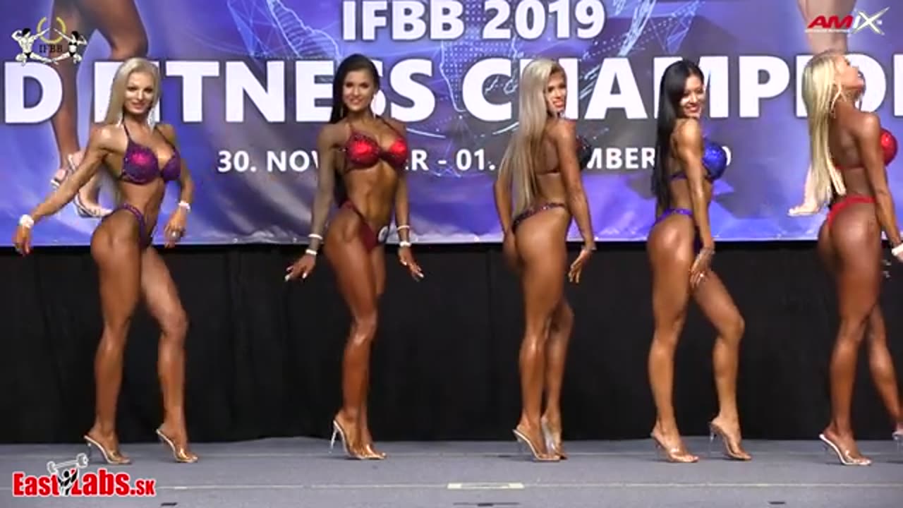 169cm ... 2019 IFBB World Best Bikinifitness Girls, FINAL