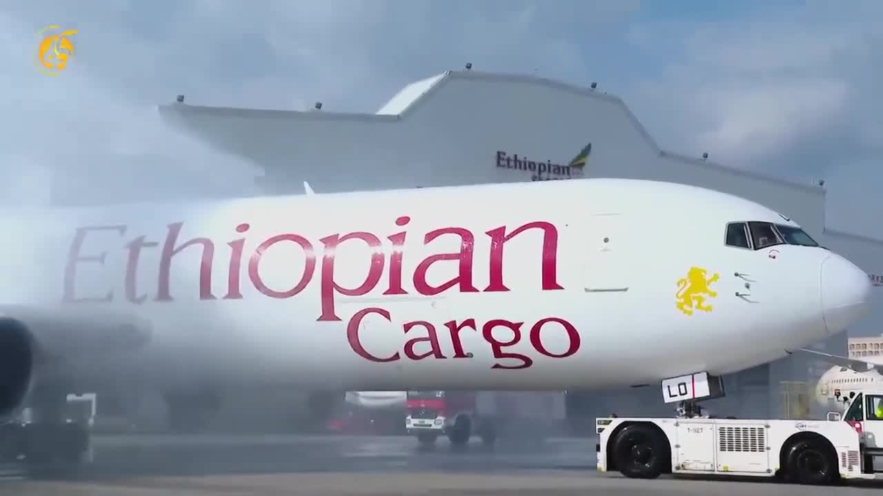 Inauguration of Ethiopian Airlines' first B767 freight conversion