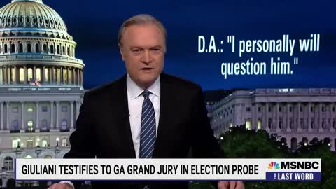 Lawrence: Giuliani's GA Grand Jury Appearance Should Terrify Trump