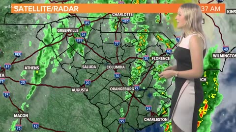 Midlands, SC Saturday morning forecast