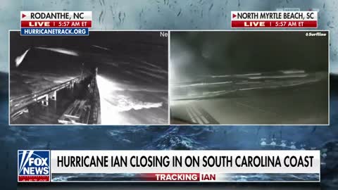 South Carolina braces for 5-7 feet of storm surge ahead of Hurricane Ian's arrival
