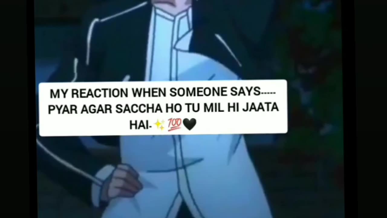 WHEN MY REACTION...