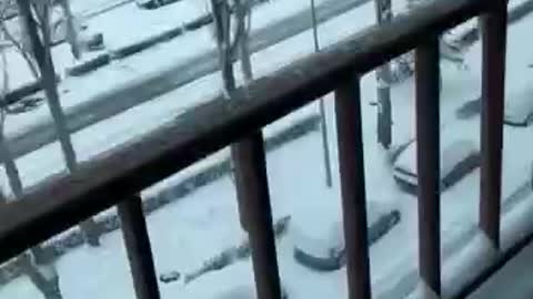 NIEVE PLASTICA EN MADRID