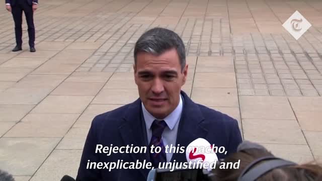 Sexist chanting at Madrid University condemned by Spain's Prime Minister