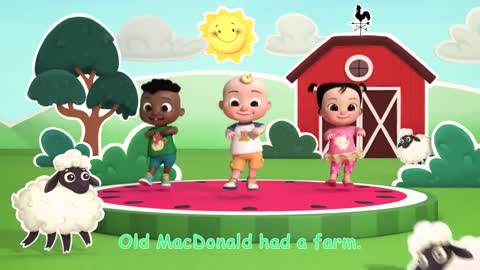 Old Macdonald Dance Nursery Rhymes song