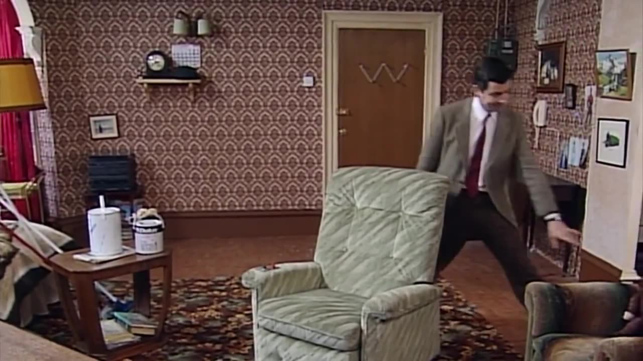 Armchair bean | funny clips | mr.bean official