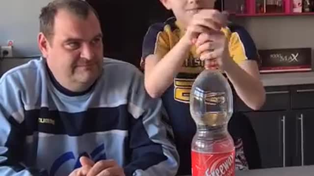 Little Prankster Splashes Water on Dad's Face and Breaks Egg Over His Head