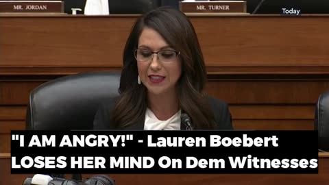Boebert Explodes on Dem Witness