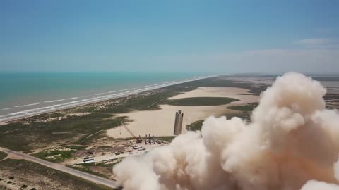 Starship SN6's 150-meter Test Flight