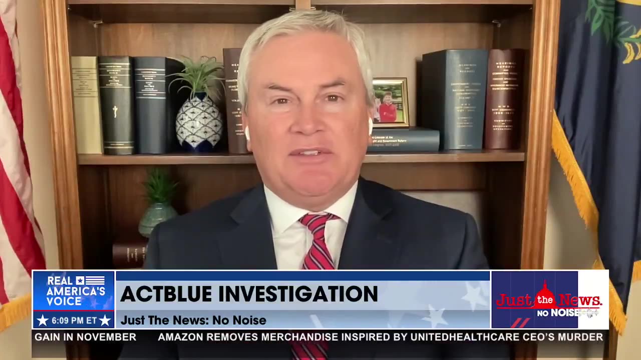 Rep. James Comer: ActBlue allegedly accepting foreign donations is a huge political scandal