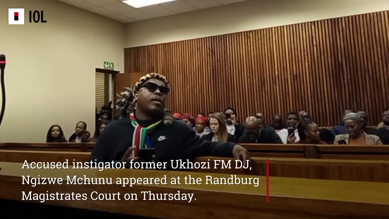 Watch: Ngizwe Mchunu in court for allegedly instigating KZN looting