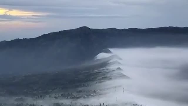 Beautiful bromo mountain