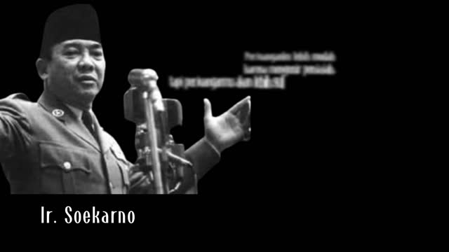 President Soekarno quotes