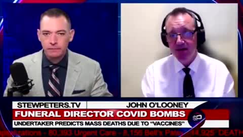 Stew Peters TV. Funeral Director (John O'looney) Exposes The Coming Mass Genocide, , Buckle Up