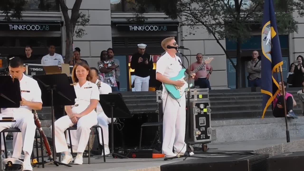 U.S. Navy Band "Concert on the Avenue" June 21, 2022 Music from Top Gun