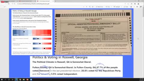 Jovan Pulitzer - Georgia Senate ballot fraud detection