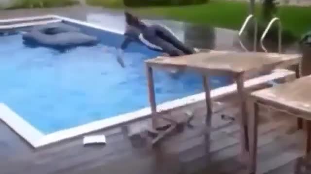 Get out of the way. I'm gonna start the show