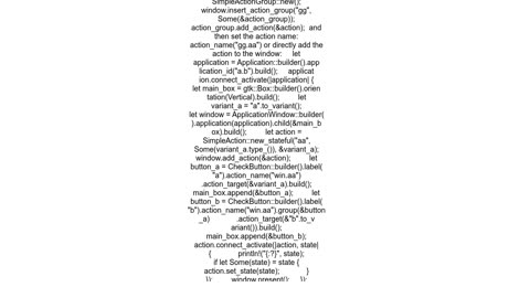 how to get the state of a grouped gtkCheckButton using Action