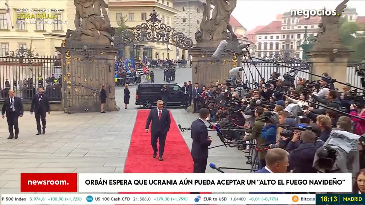 ÚLTIMA HORA | Orbán espera que Ucrania aún pueda aceptar un "alto el fuego navideño"