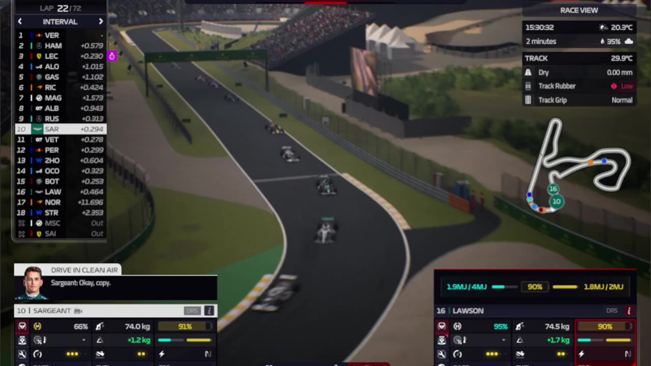 F1 22 Manager - Dutch Grand Prix S2 R15