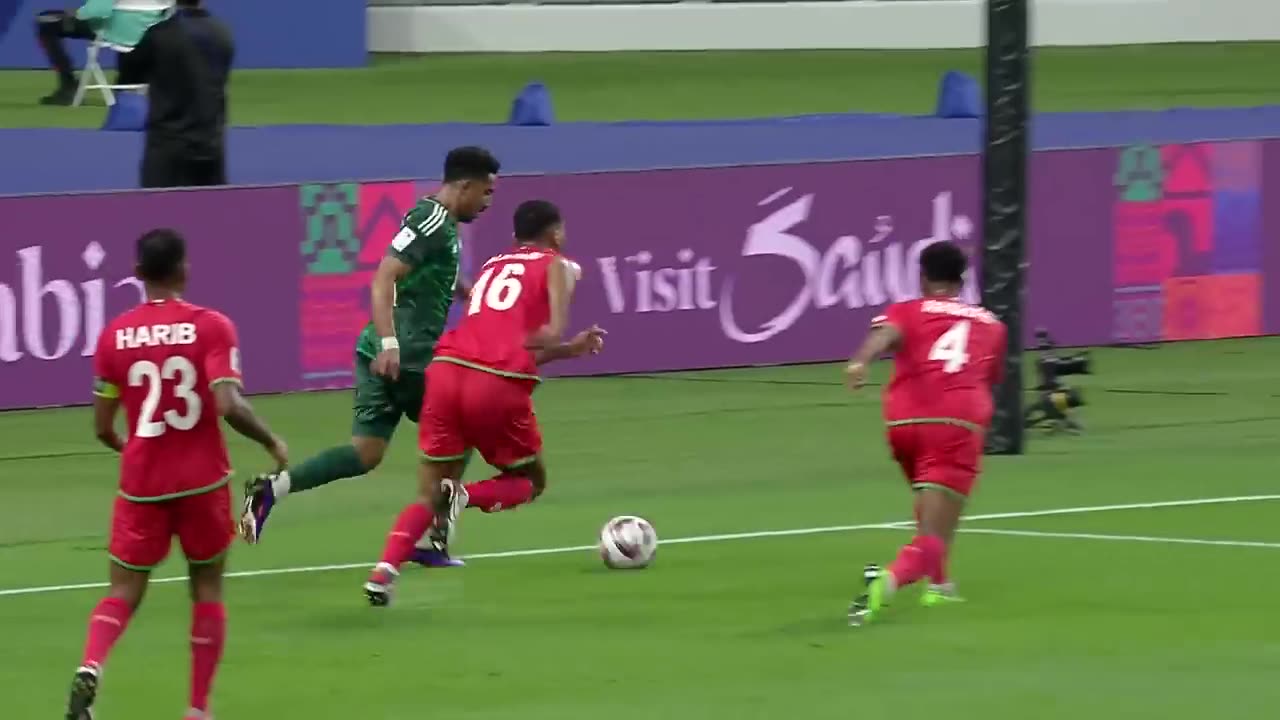 Kingdom of SAUSI ARABIA vs OMAN FOOTBALL MATCH HIGHLIGHTS