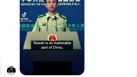 Chinese threatens America with war over Taiwan