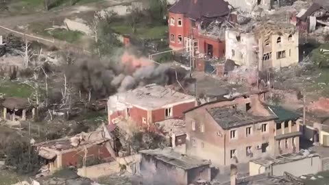 Russia destroyed Ukraine City and kill people like insects.