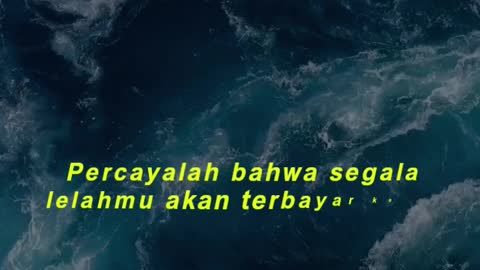 Percayalah bahwa segala lelahmu akan terbayar kelak