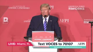 President Donald Trumps Speech at the Hispanic Leadership Conference- October 5, 2022