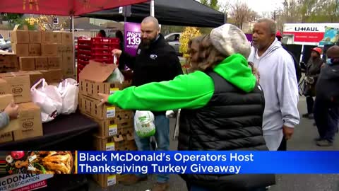 Black McDonalds Operators Association hosting turkey giveaway through Saturday