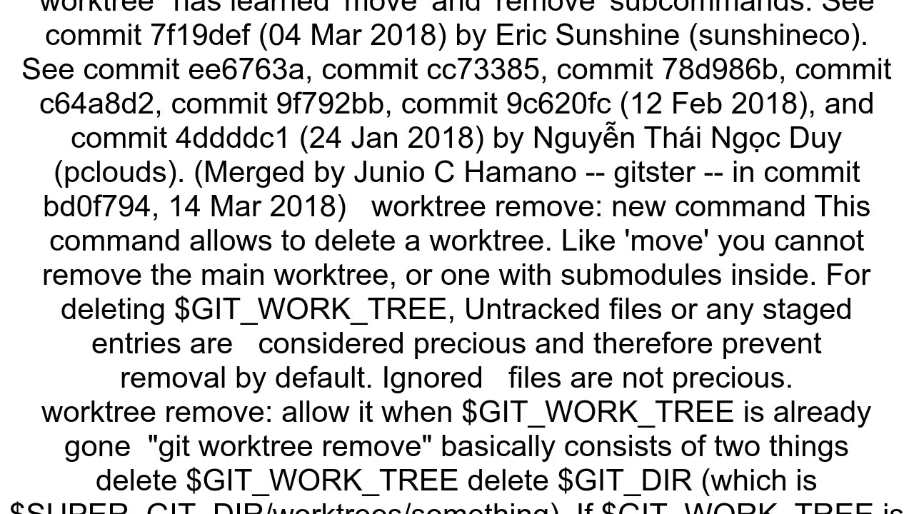 How to delete a git working tree branch when its working directory has been removed