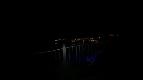 Intro to a nightlapse over Tenby Harbour Wales 2022