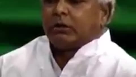 Lalu prsad yadav in parliament