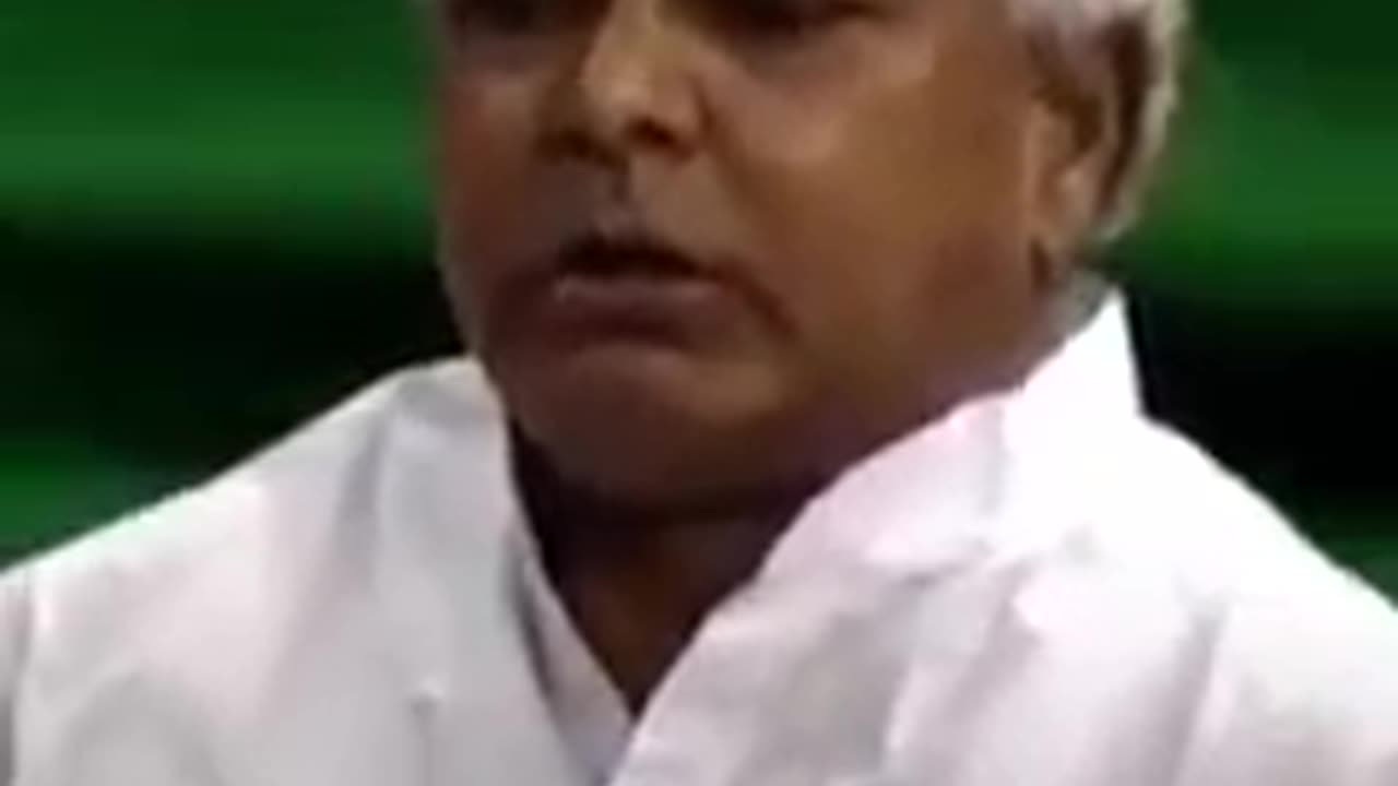 Lalu prsad yadav in parliament