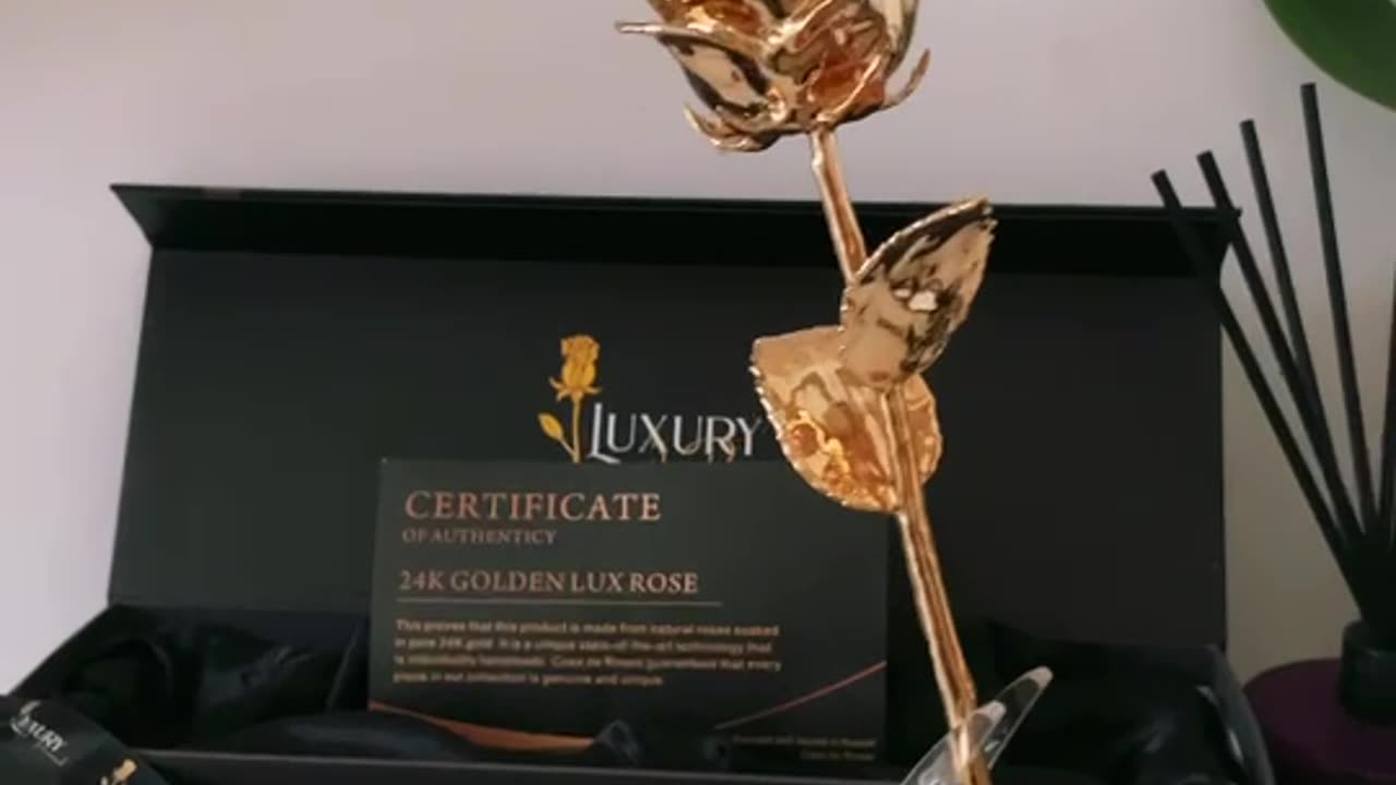 24k Gold Rose | The Ultimate Gift for your Love| Link in Description