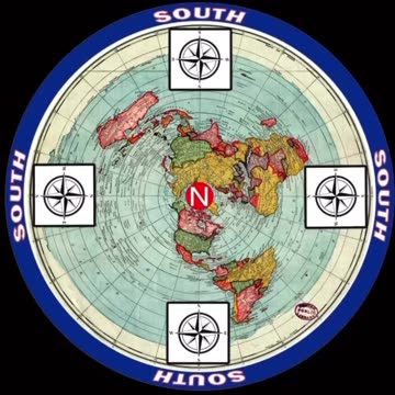 Flight Paths On A Flat Earth