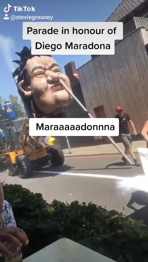 Diego maradona appreciation prade