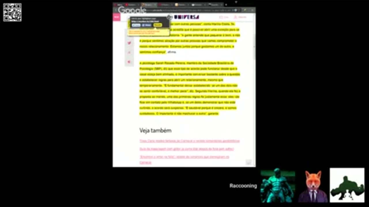 Ccoon News - Vontade de namorar