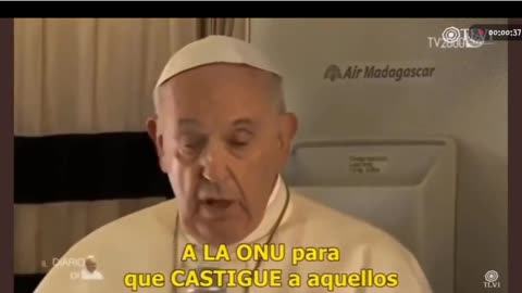 El papa Francisco pide obediencia a los organismos internacionales.