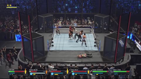 WWE2K24 Female Elimination Chamber Match Women's World Championship